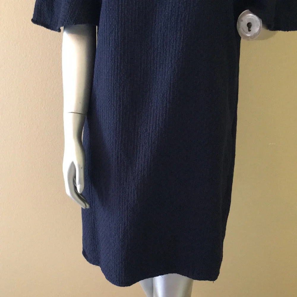 J. Crew Basketweave Textured Cold Shoulder…
